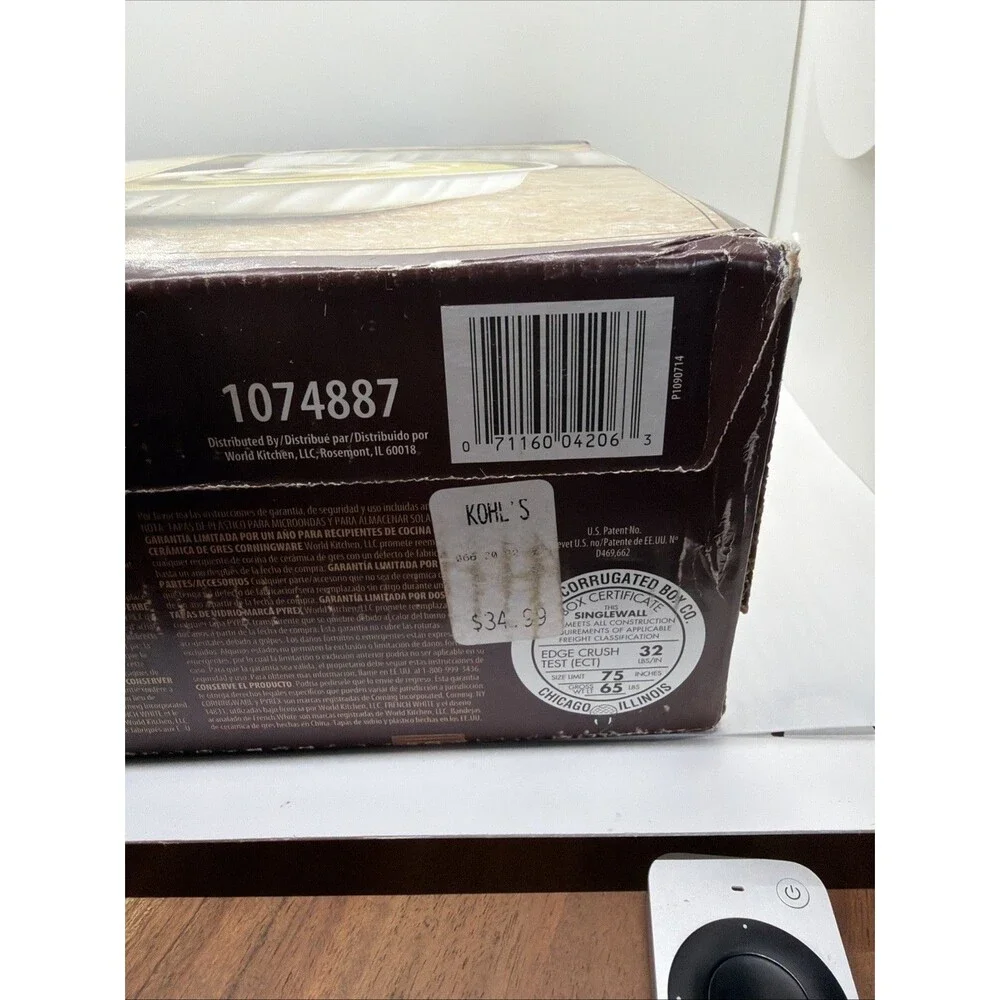 Corning Ware French White 6 Piece Set- Brand New In Box